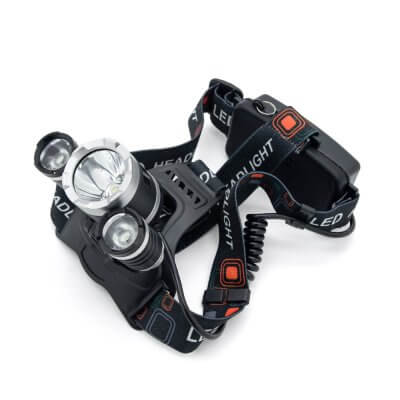 Налобный аккумуляторный фонарь LED RJ300-3